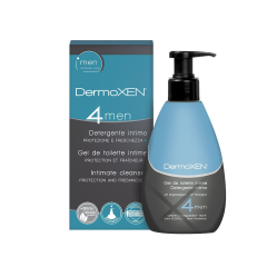 Dermoxen 4Men Intimate cleanser 125ml -  καθαριστικό για την καθημερινή προσωπική υγιεινή των ανδρών