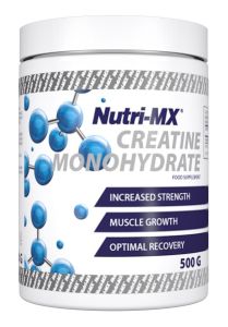 Nutri-MX Creatine Monohydrate 500gr - Creatine increases physical performance