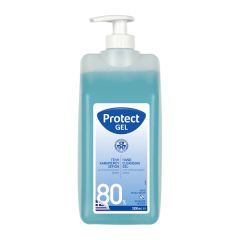 Protect Gel 80% Hand gel 1000ml - Υγρο καθαρισμού χεριών με ταυτόχρονη αντισηπτική δράση