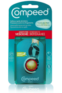 Compeed patches for blisters under the foot 5.pieces - specially designed to fit the ball of the foot 