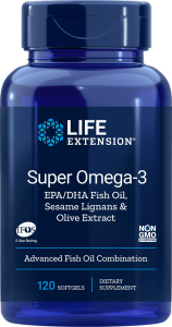 LifeExtension Super Omega-3 EPA/DHA 120caps - περιέχει φαρμακευτικού βαθμού ιχθυέλαιο σε μια μοναδική αναλογία