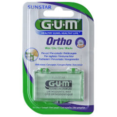 Gum Orthodontic wax with mirror (723) 1.pack - pre-cut pieces for braces