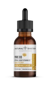 Natural Doctor Pure D3 Liquid Vitamin D3 2000iu/drops 30ml - Provides great support for the immune system