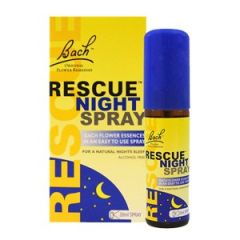 Bach Rescue Remedy Anti stress Night spray 20ml - Στοματικό σπρέι κατά του άγχους