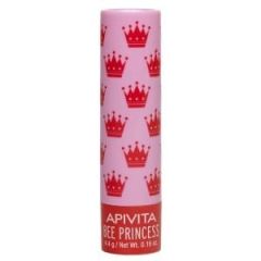 Apivita Bee Princess Lip care apricot & honey 4.4gr - Ενυδατικό Lip Care ιδανικό για κορίτσια άνω των 2 ετών