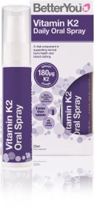 BetterYou Vitamin K2 Daily Oral Spray 25ml - συμπλήρωμα βιταμίνης K2 στη καλύτερη μορφή της