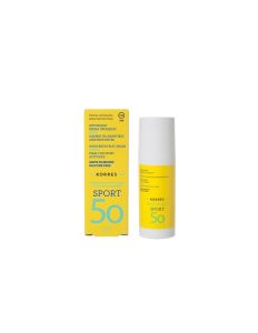 Korres Citrus Sunscreen face cream SPF50 for sports 50ml - Αντηλιακή κρέμα προσώπου για αθλητικές δραστηριότητες