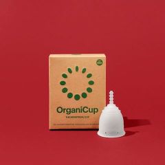 OrganiCup Menstrual Cup collector Size Mini 1.piece - βραβευμένο κύπελλο περιόδου που αντικαθιστά τις σερβιέτες και τα ταμπόν