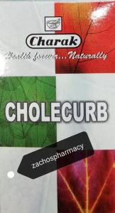 Charak Cholecurb for cholesterol reduction 100tbs - Φυσικό συμπλήρωμα για μείωση χοληστερόλης
