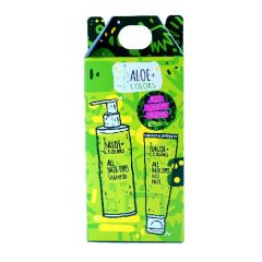 Aloe+ Colors Shampoo and Hair mask set all hair types 250/150ml - Απαλό σαμπουάν και μάσκα για όλους τους τύπους μαλλιών