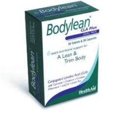 Health Aid Bodylean CLA Plus 30caps/30tabs - Weight loss supplement with triple action