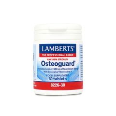 Lamberts Osteoguard 30.caps - Μοναδική φόρμουλα με ασβέστιο, βιταμίνη D, μαγνήσιο, βιταμίνη K και βόριο