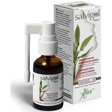Aboca Salvigol Throat Spray 30ml - Προστατεύει το λαιμό και καταπραϋνει τον πόνο