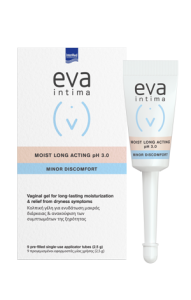 Intermed Eva Moist Long Acting Vaginal gel 9prefilled apps - Κολπική γέλη για ενυδάτωση μακράς διάρκειας