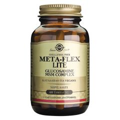 Solgar Meta-Flex Lite (No salt) 60.tbs - offers the basic raw materials to support cartilage