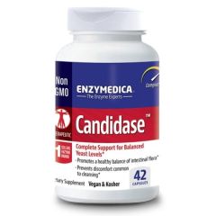 Enzymedica Candidase™ 42 Caps - προάγει την ανάπτυξη και διατήρηση της φυσιολογικής βακτηριακής χλωρίδας του εντέρου