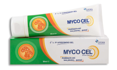 Cross Pharma Myco Cel with liposomal technology 100ml - serves to prevent and treat fungal infections of the skin