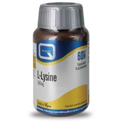 Quest L-Lysine 500mg 60.tbs - παρέχει 500mg λυσίνη ελεύθερης μορφής