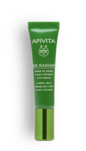Apivita Bee Radiant eye cream 15ml - Κρέμα Ματιών Αντιγήρανσης και Λάμψης