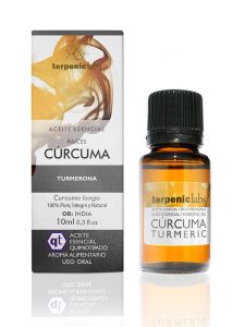 Terpenic Labs Curcuma (Turmeric) edible essential oil 10ml - Κουρκουμάς Πόσιμο έλαιο