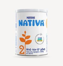 Nestle Nativa 2 Infant milk 400gr - γάλα 2ης βρεφικής ηλικίας σε σκόνη