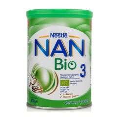 Nestle Nan Bio 3 powdered milk 12m+ 400gr - Βιολογικό γάλα 3ης βρεφικής ηλικίας από 12 μηνών