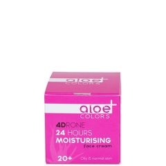 Aloe+ Colors 24h Moisturising Face Cream 50ml - 24ωρη κρέμα προσώπου 