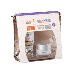 Medisei Panthenol Extra Sun Care Color SPF50 50ml & Face & Eye Anti-Wrinkle Cream 50ml - Αντιηλιακό & Αντιρυτιδική κρέμα