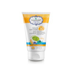 Pharmasept Baby Care Natural Sun cream SPF30 100ml - ild sunscreen cream for baby’s face & body