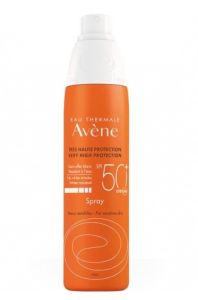 Avene Body sunscreen spray SPF50 + 200ml - Very high sun protection for sensitive skin. Face & body