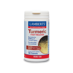 Lamberts Turmeric fast release (10,000mg of powder) 60tabs - High potency curcumin 
