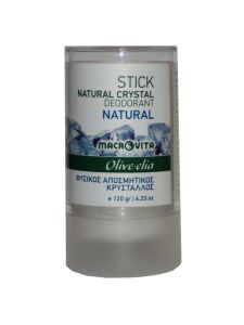 Macrovita Natural Crystal Deodorant 120gr - Φυσικός Κρύσταλλος Άοσμος