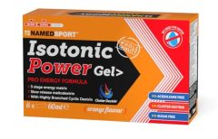 Namedsport Isotonic Power Gel Orange (Box) 6x60ml - Isotonic energy gel with different dextrose