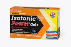 Namedsport Isotonic Power Gel Grapefruit Lemon (Box) 6x60ml - Isotonic energy gel with different dextrose