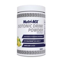 Nutri-Mx Isotonic Drink Lemon Powder 1000gr - Ρόφημα ηλεκτρολυτών με υψηλούς υδατάνθρακες και μέταλλα (Λεμόνι)