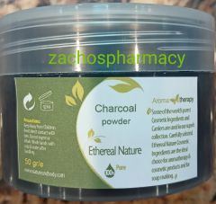 Ethereal Nature Charcoal Powder (Activated Charcoal) 50gr - Activated Charcoal (carbon) powder 50g