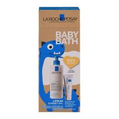 La Roche Posay Baby Bath Promo Lipikar Syndet AP 400ml / 15ml - shower gel for Atopic Dermatitis with gift