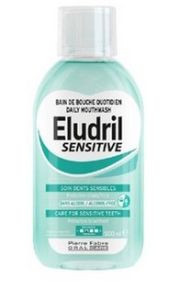 Pierre Fabre Eludril Daily Sensitive oral solution 500ml - Mouthwash For Sensitive Teeth