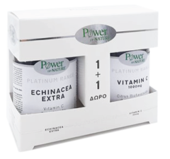 Power Health Echinacea Extra Vit.C Zinc Citrate Promo 30.caps/20tbs -  εχινάτσεα, βιταμίνη C και κιτρικός ψευδάργυρος