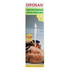 KITE Hellas Otosan Ear Cleansing Cones 1box (2cones) - helps to eliminate impurities and excess earwax from the ear