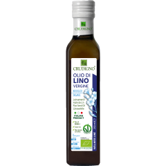 Crudigno Organic Flax Seed Oil 250ml - Βιολογικό Λινέλαιο (Έλαιο Λιναρόσπορου)