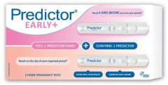 Omega Pharma Predictor Early (2 Tests) - Pregnancy dectection 6 Days Earlier