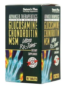 Nature's Plus Glucosamine - Chondroitin-MSM Ultra Rx-Joint 90tabs - Για την καλή υγεία των αρθρώσεων