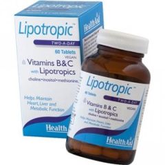 Health Aid Lipotropic B and C 60veg.tabs - Λιποδιαλυτική σύνθεση