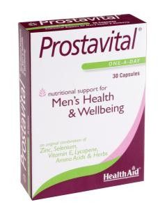 Health Aid Prostavital 30caps - Για διατήρηση και προστασία της καλής κατάστασης του προστάτη