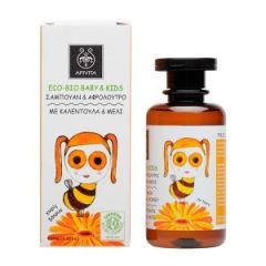 Apivita Eco Bio Baby Kids Hair and Body wash with Calendula and Honey 200ml