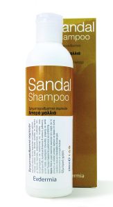 Evdermia Sandal Sebum control Shampoo 250ml - Σμηγματορρυθμιστικό σαμπουάν