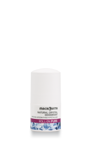 Macrovita Natural Crystal Deodorant Roll-on Pure 50ml - Φυσικός αποσμητικός κρύσταλλος roll-on Pure