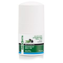 Macrovita Roll-on Fresh deodorant with olive oil & aloe vera 50ml - Αποσμητικό Roll-on Fresh με λάδι ελιάς & αλόη