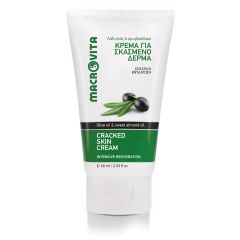 Macrovita Cracked skin cream with olive oil 50ml - Κρέμα για Σκασμένο Δέρμα με λάδι ελιάς & αμυγδαλέλαιο